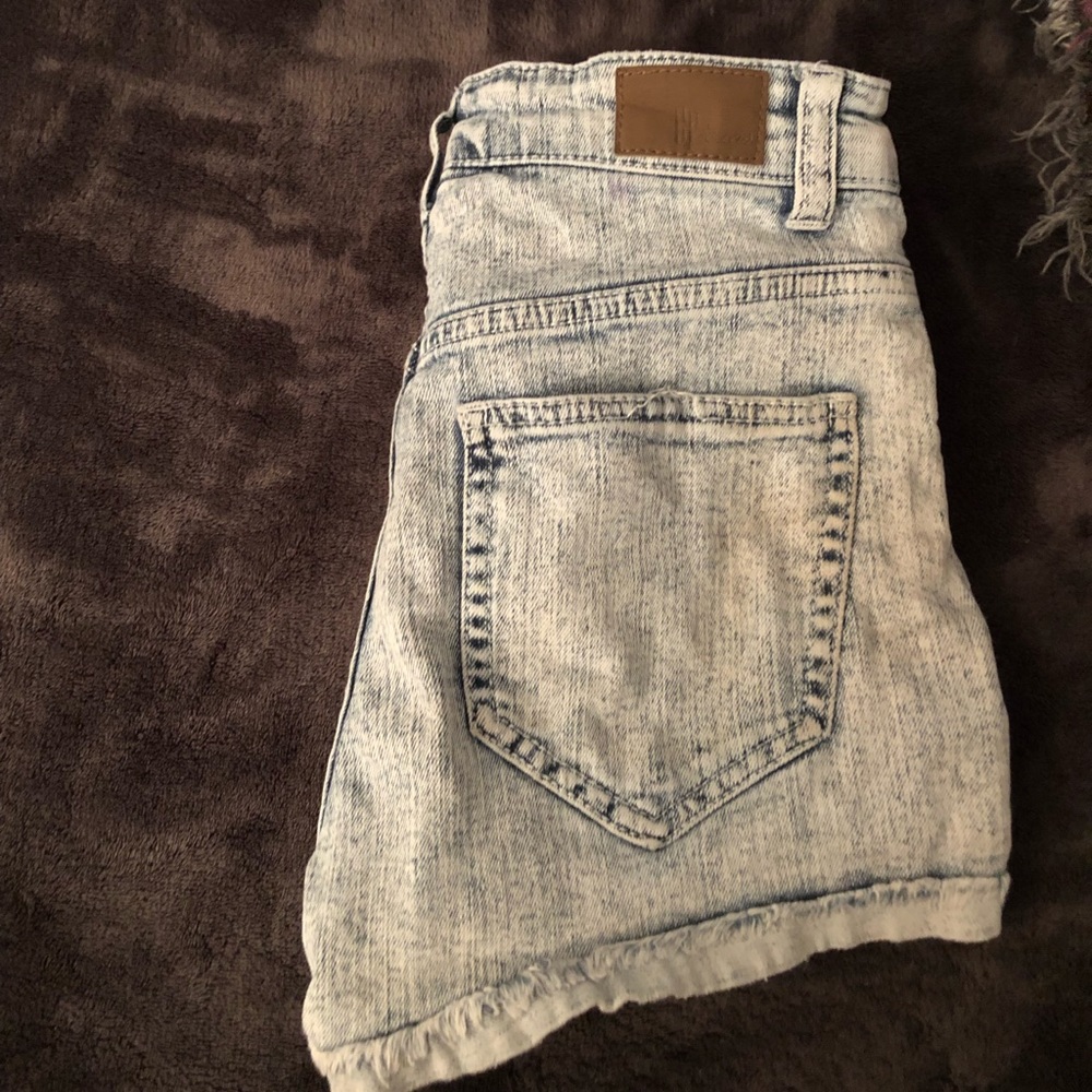 High rise shorts